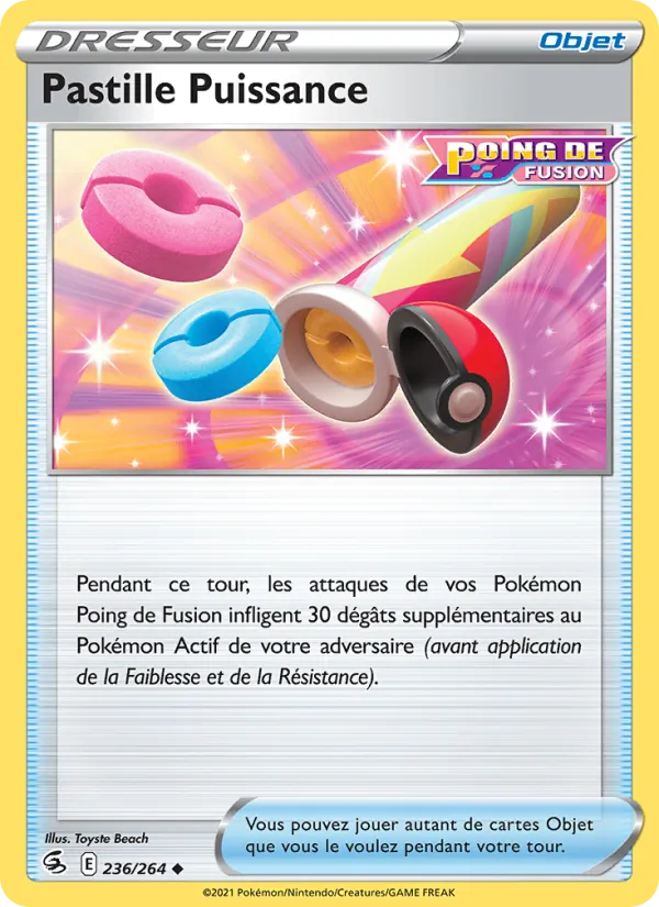 Pastille Puissance 236/264