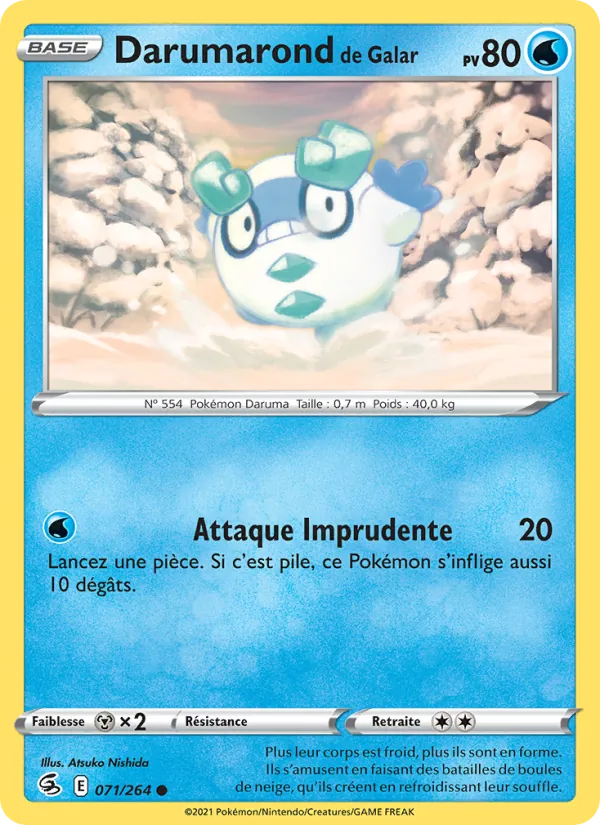 Darumarond de Galar 71/264