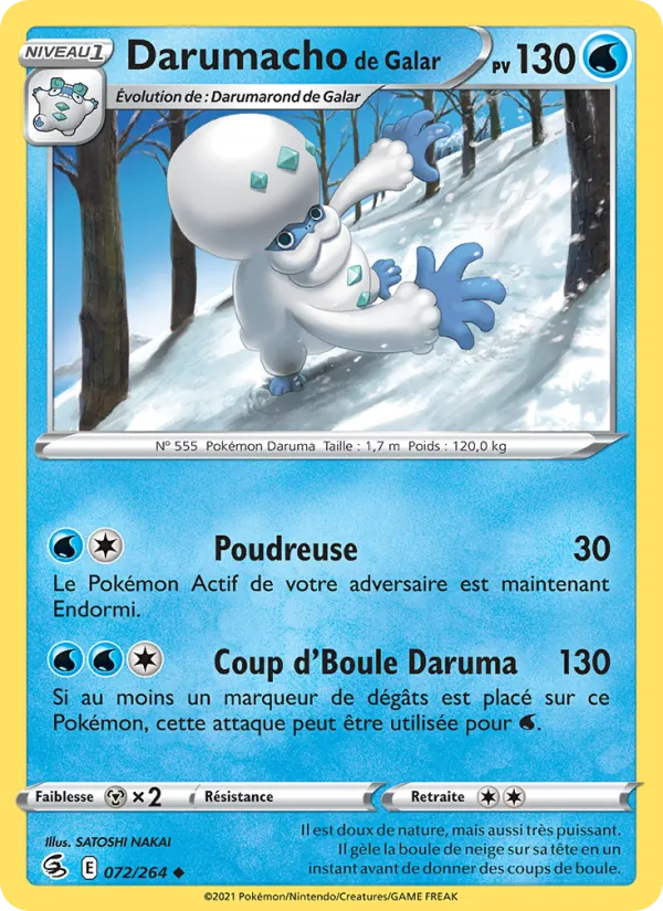 Darumacho de Galar 72/264