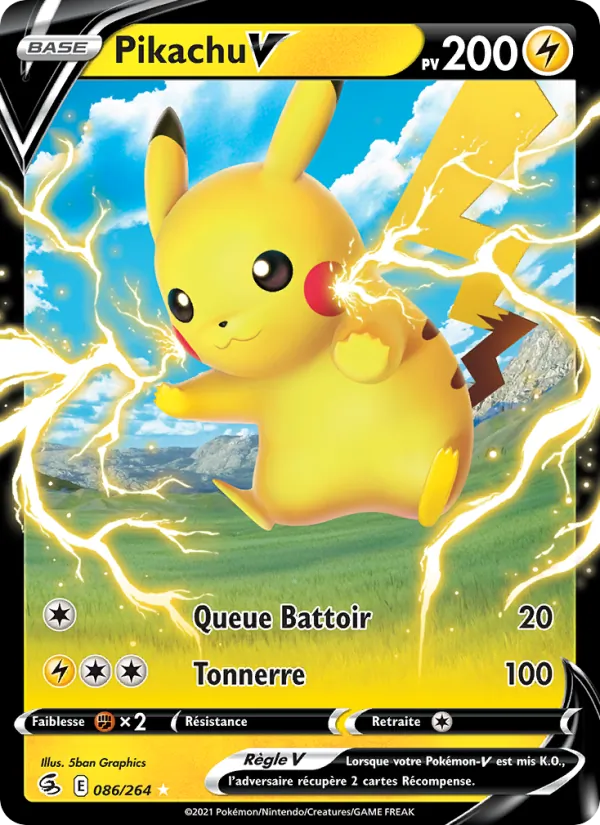 Pikachu V 86/264