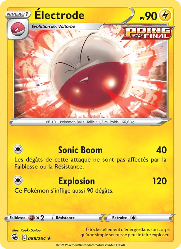 Électrode 88/264