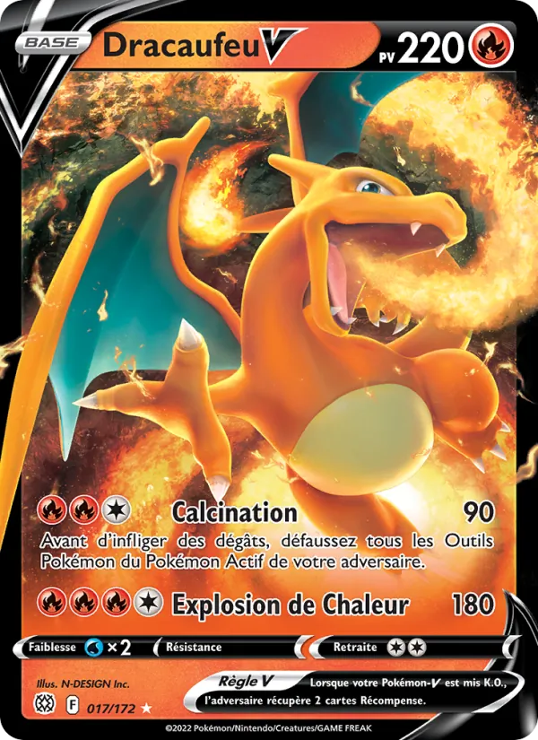 Dracaufeu V 017/172