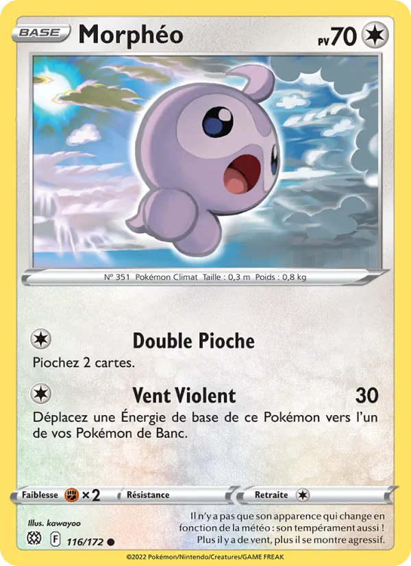 Morphéo 116/172