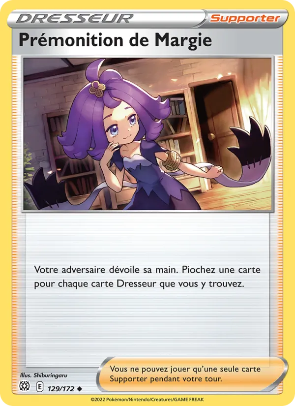 Prémonition de Margie 129/172