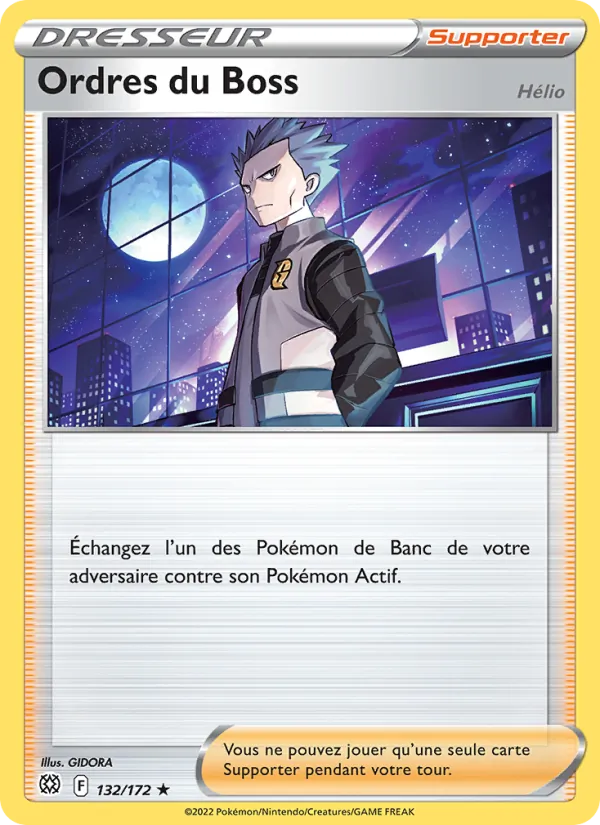 Ordres du Boss 132/172