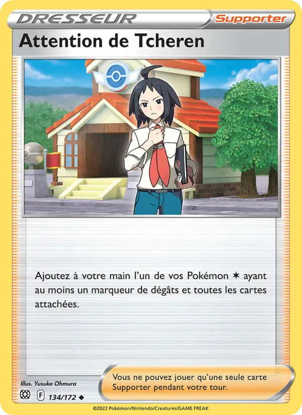 Attention de Tcheren 134/172