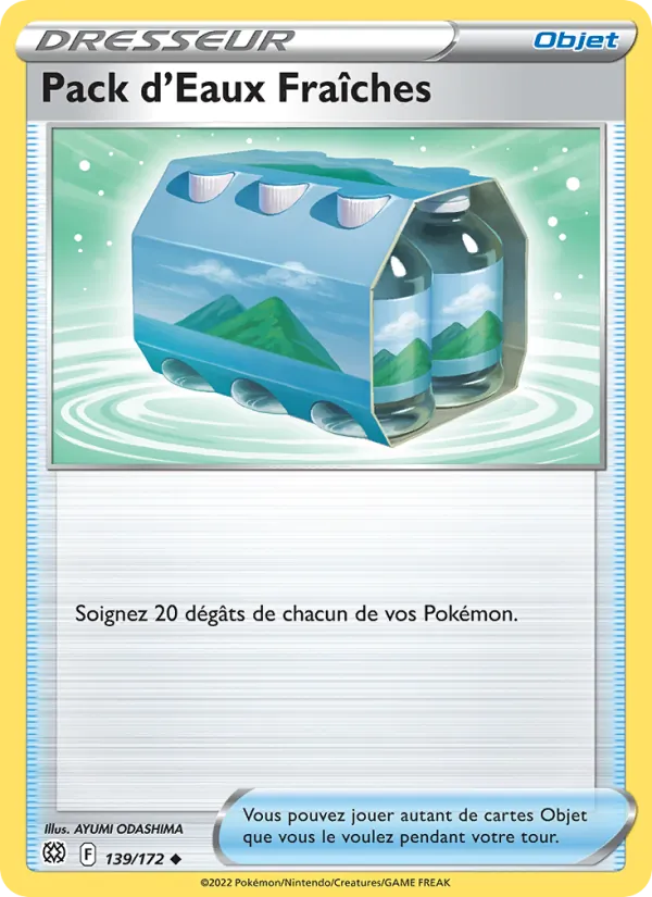 Pack d'Eaux Fraîches 139/172
