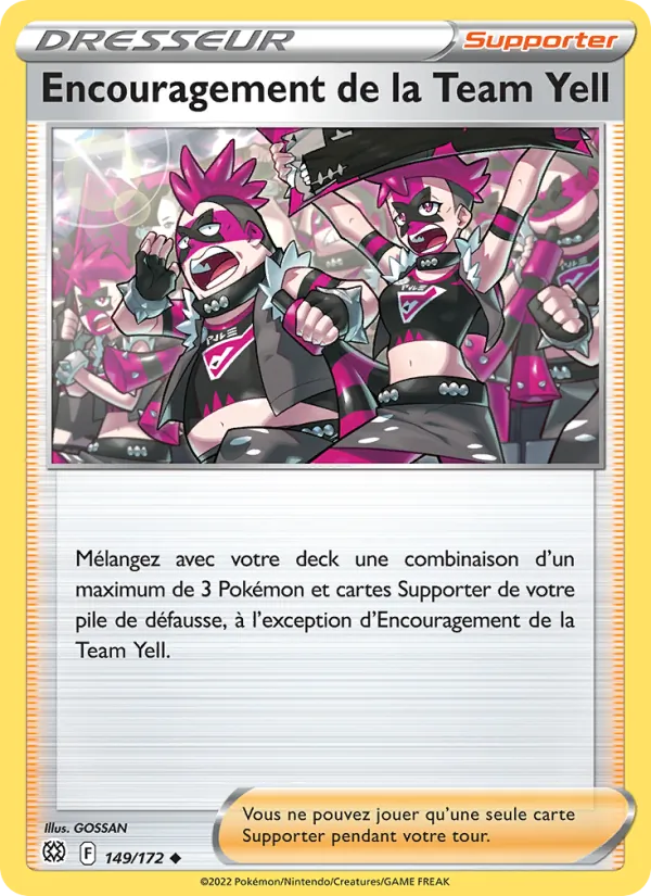 Encouragement de la Team Yell 149/172