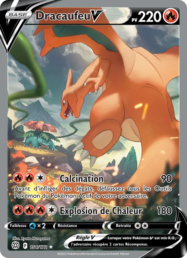 Dracaufeu V 154/172