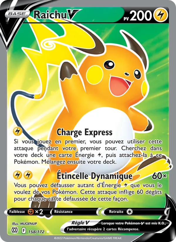 Raichu V 158/172
