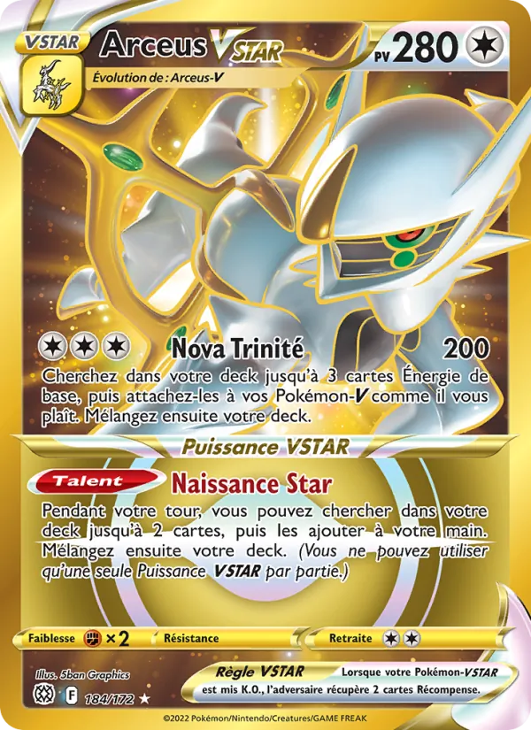 Arceus VSTAR 184/172