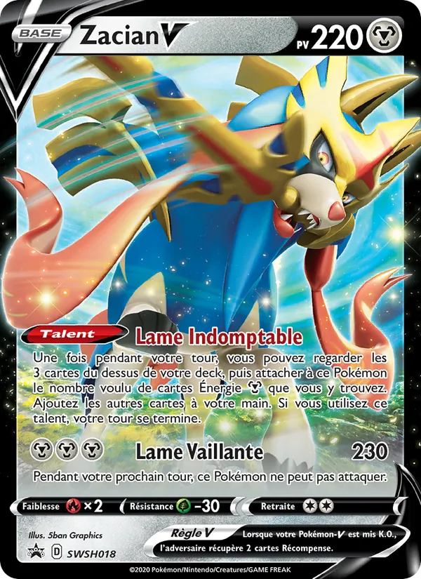 Zacian V SWSH018/307