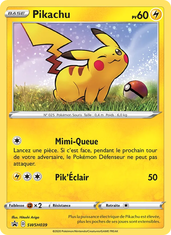 Pikachu SWSH039/307