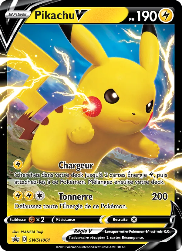 Pikachu V SWSH061/307