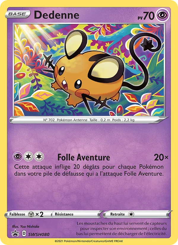Dedenne SWSH080/307