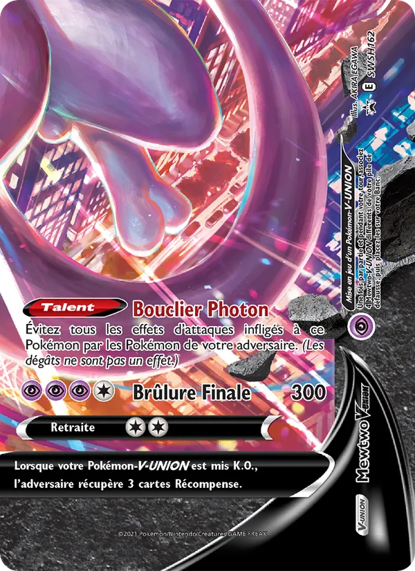 Mewtwo V-UNION SWSH162/307