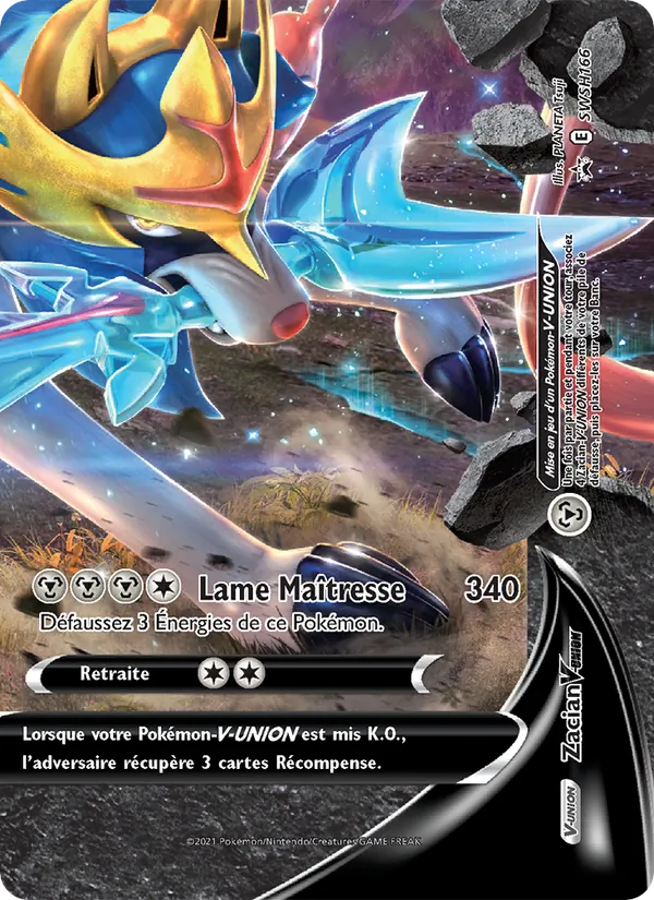 Zacian V-UNION SWSH166/307