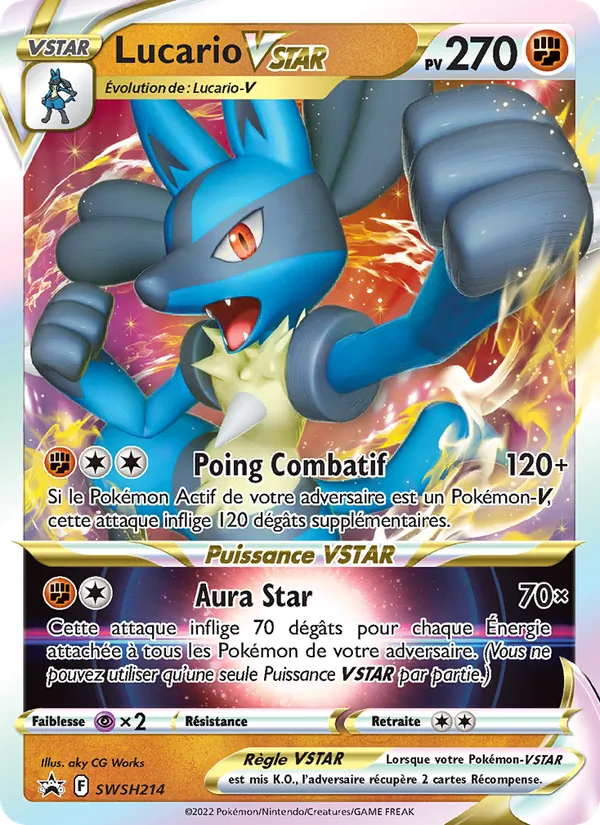 Lucario VSTAR SWSH214/307