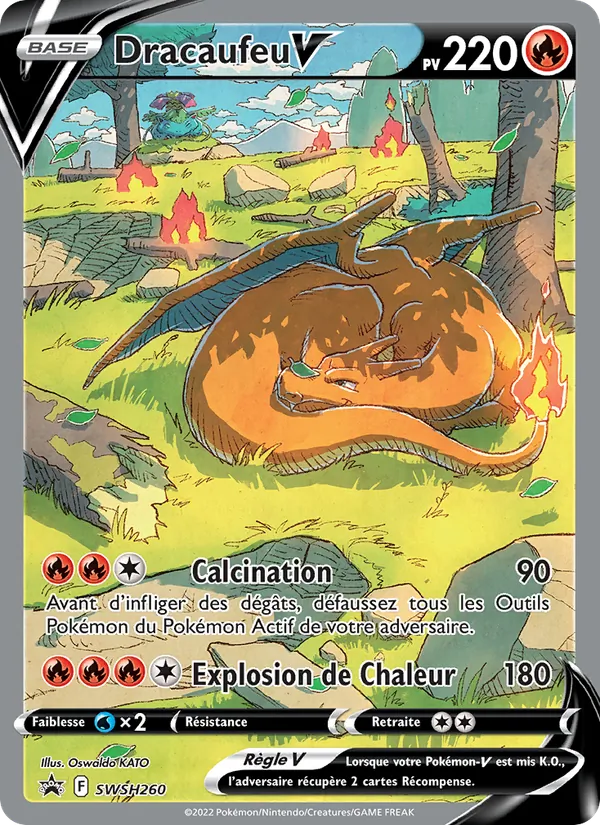 Dracaufeu V SWSH260/307