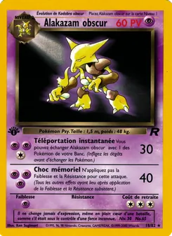Alakazam obscur 18
