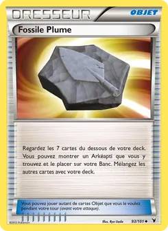 Fossile Plume 93