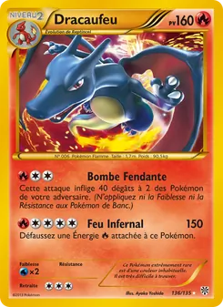Dracaufeu 136