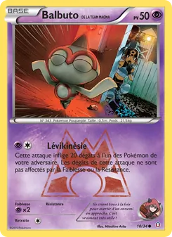 Balbuto de la Team Magma 10