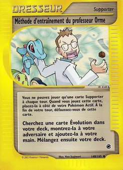 Méthode d'entraînement du professeur Orme 148