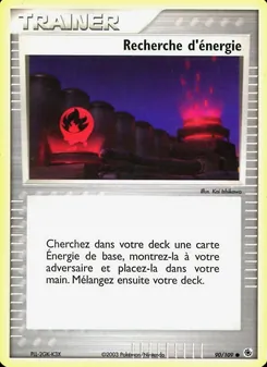 Recherche d'énergie 90
