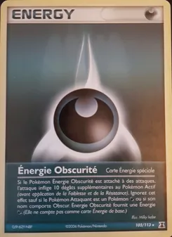 Énergie Obscurité 103