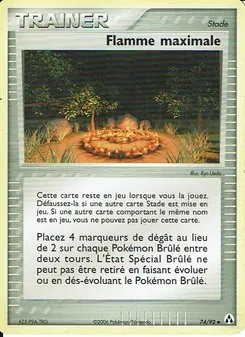 Flamme maximale 74