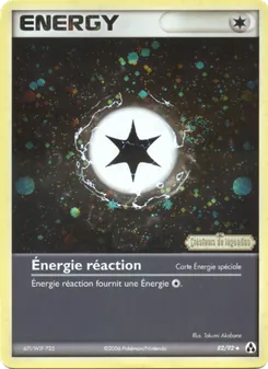 Énergie réaction 82