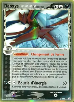 Deoxys δ 3