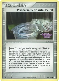 Mystérieux fossile 92