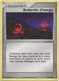 Recherche d'énergie 86