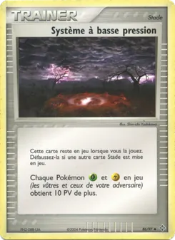 Système à basse pression 86