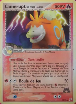 Camerupt de Team Magma 19
