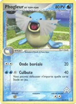 Phogleur de Team Aqua 31