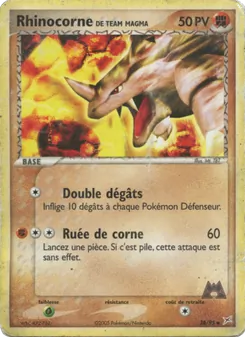 Rhinocorne de Team Magma 38