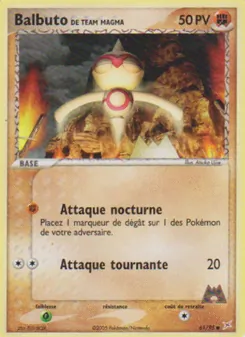 Balbuto de Team Magma 61