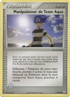 Manipulateur de Team Aqua 69