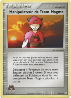 Manipulateur de Team Magma 70