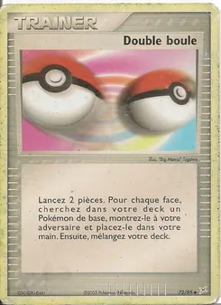 Double boule 72