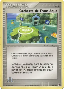 Cachette de Team Aqua 78