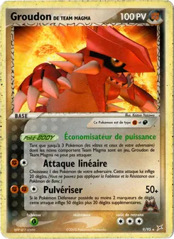 Groudon de Team Magma 9
