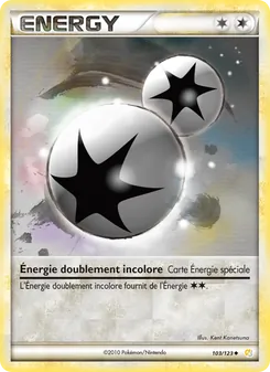 Énergie doublement incolore 103