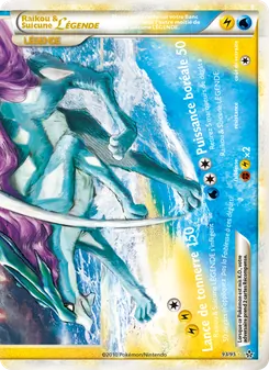 Raikou & Suicune LÉGENDE (bas) 93