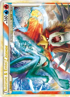 Suicune & Entei LÉGENDE (haut) 94