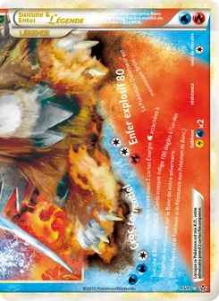 Suicune & Entei LÉGENDE (bas) 95