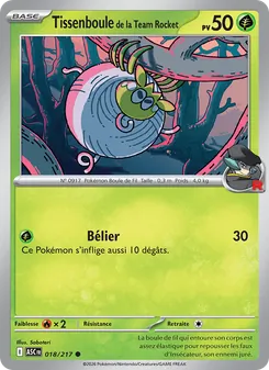Tissenboule de la Team Rocket 18